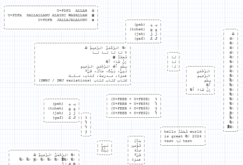 multi language support arabic